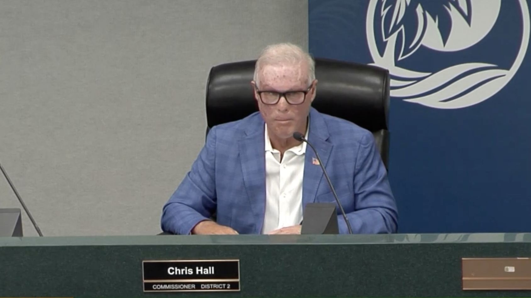Chris Hall Collier County Commissioner budget meeting.png